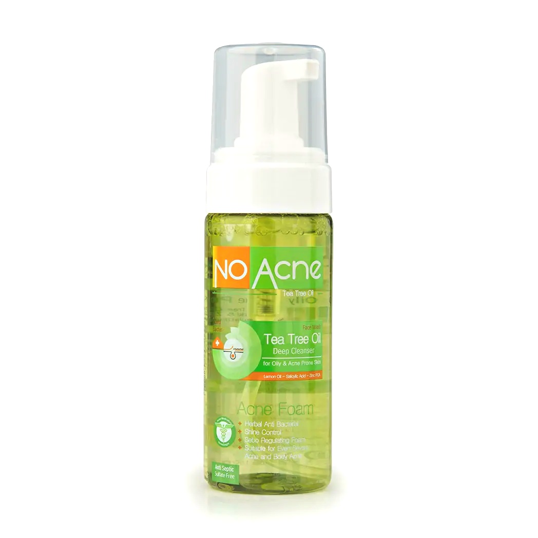 فوم شستشو صورت نو آکنه حاوی روغن درخت چای tea tree 150ml